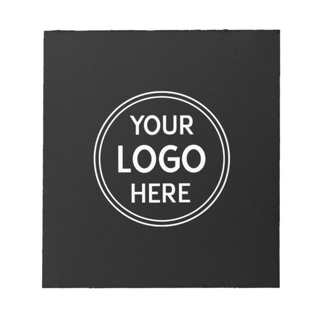 Stylish & Modern Custom Creations Verified Notepad (Front)
