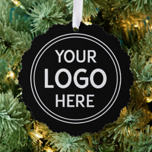 Stylish & Modern Custom Creations Verified Ornament Card