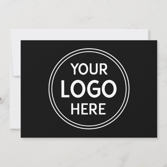 Stylish & Modern Custom Creations Verified  Thank You Card (Front)