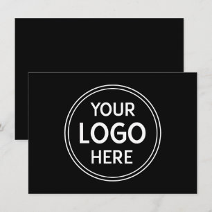 Stylish & Modern Custom Creations Verified Thank You Card