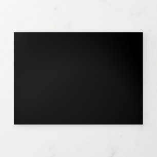 Stylish & Modern Custom Creations Verified Tri-Fold Announcement