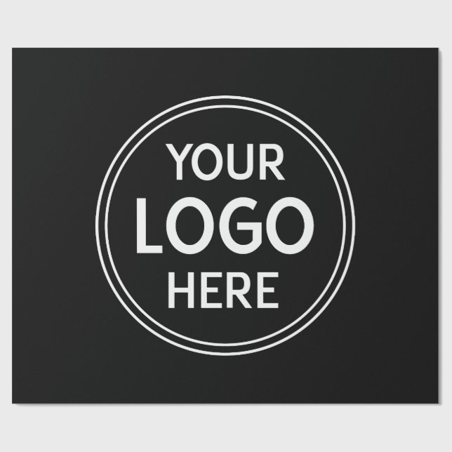 Stylish & Modern Custom Creations Verified  Wrapping Paper (Flat)