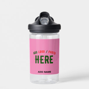 STYLISH MODERN CUSTOM CUTE HOT PINK VERIFIED BRAND WATER BOTTLE