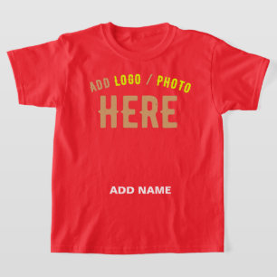 STYLISH MODERN CUSTOM DEEP RED VERIFIED BRANDED T-Shirt