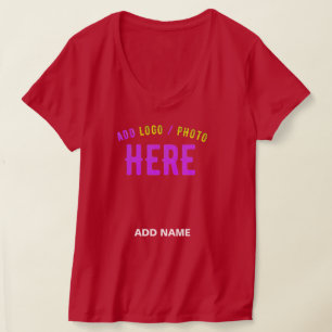 STYLISH MODERN CUSTOM DEEP RED VERIFIED BRANDED T-Shirt