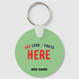 STYLISH MODERN CUSTOM MINT GREEN VERIFIED BRANDED KEYCHAIN