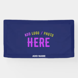 STYLISH MODERN CUSTOM NAVY BLUE VERIFIED BRANDED BANNER