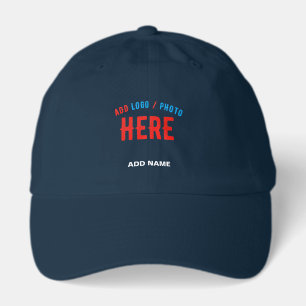 STYLISH MODERN CUSTOM NAVY BLUE VERIFIED BRANDED HAT