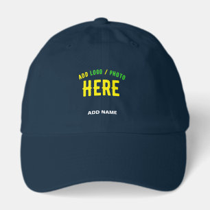 STYLISH MODERN CUSTOM NAVY BLUE VERIFIED BRANDED HAT