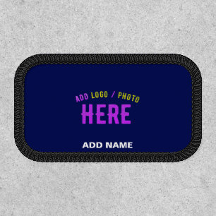 STYLISH MODERN CUSTOM NAVY BLUE VERIFIED BRANDED PATCH