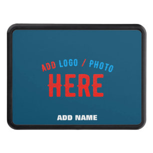 STYLISH MODERN CUSTOM PRUSSIAN BLUE VERIFIED BRAND HITCH COVER