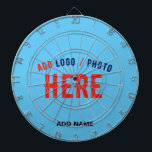 STYLISH MODERN CUSTOM SWAG SKY BLUE VERIFIED BRAND DART BOARD<br><div class="desc">THIS IS A DESIGN FITTING FOR EVERYONE.YOU CAN CHANGE, RESIZE OR ADD LOGO, PHOTO, TEXT AND COLOURS THE WAY YOU LIKE.THANK YOU.</div>