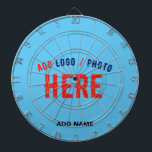 STYLISH MODERN CUSTOM SWAG SKY BLUE VERIFIED BRAND DART BOARD<br><div class="desc">THIS IS A DESIGN FITTING FOR EVERYONE.YOU CAN CHANGE, RESIZE OR ADD LOGO, PHOTO, TEXT AND COLOURS THE WAY YOU LIKE.THANK YOU.</div>