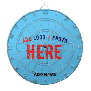 STYLISH MODERN CUSTOM SWAG SKY BLUE VERIFIED BRAND DART BOARD