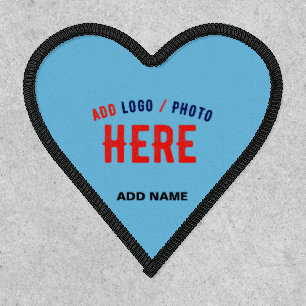 STYLISH MODERN CUSTOM SWAG SKY BLUE VERIFIED BRAND PATCH