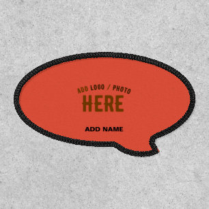 STYLISH MODERN CUSTOM TOMATO RED VERIFIED BRANDED PATCH