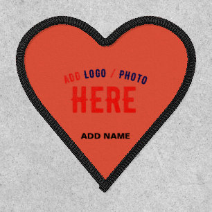 STYLISH MODERN CUSTOM TOMATO RED VERIFIED BRANDED PATCH