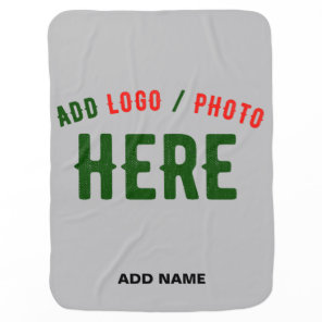 STYLISH MODERN CUSTOMIZABLE ASH VERIFIED BRANDED BABY BLANKET
