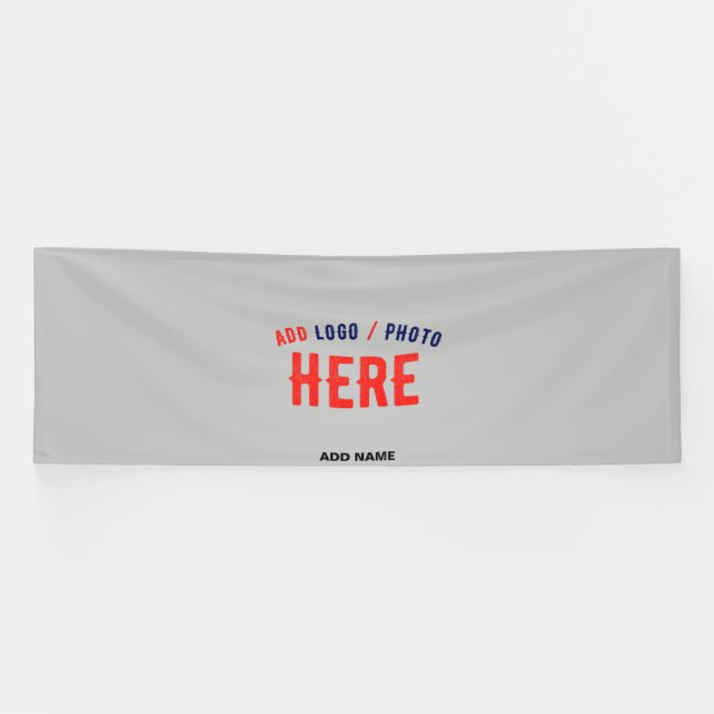 STYLISH MODERN CUSTOMIZABLE ASH VERIFIED BRANDED BANNER (Horizontal)