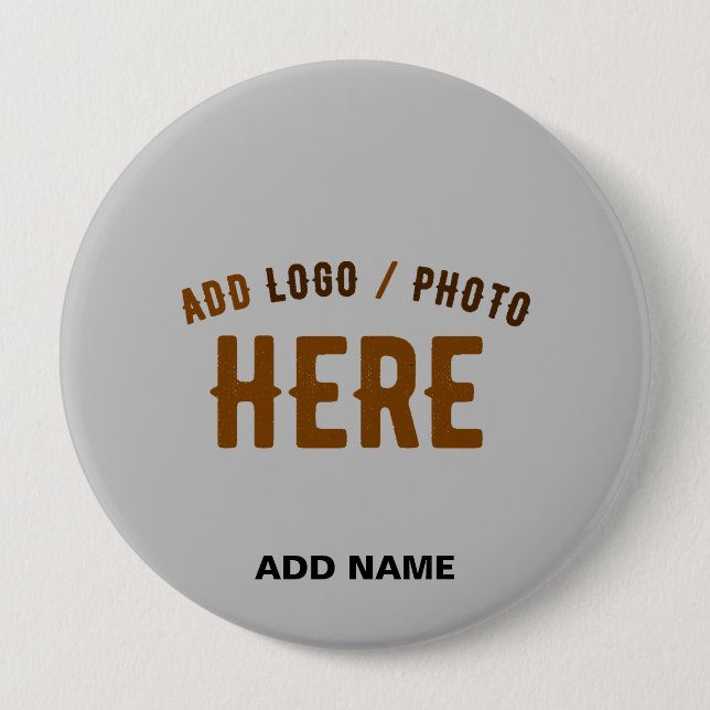 STYLISH MODERN CUSTOMIZABLE ASH VERIFIED BRANDED BUTTON (Front)