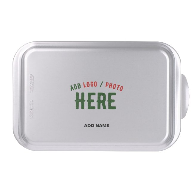 STYLISH MODERN CUSTOMIZABLE ASH VERIFIED BRANDED CAKE PAN (Front)