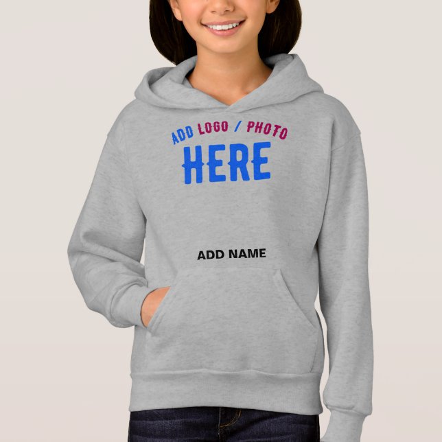STYLISH MODERN CUSTOMIZABLE ASH VERIFIED BRANDED HOODIE (Front)
