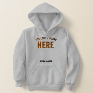 STYLISH MODERN CUSTOMIZABLE ASH VERIFIED BRANDED HOODIE