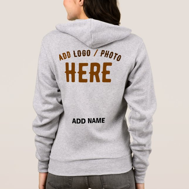 STYLISH MODERN CUSTOMIZABLE ASH VERIFIED BRANDED HOODIE (Back)