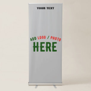 STYLISH MODERN CUSTOMIZABLE ASH VERIFIED BRANDED RETRACTABLE BANNER