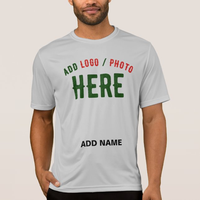 STYLISH MODERN CUSTOMIZABLE ASH VERIFIED BRANDED T-Shirt (Front)
