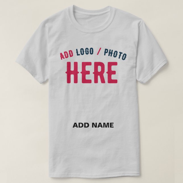STYLISH MODERN CUSTOMIZABLE ASH VERIFIED BRANDED T-Shirt (Design Front)