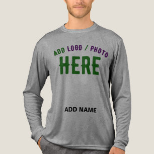 STYLISH MODERN CUSTOMIZABLE ASH VERIFIED BRANDED Tri-Blend SHIRT