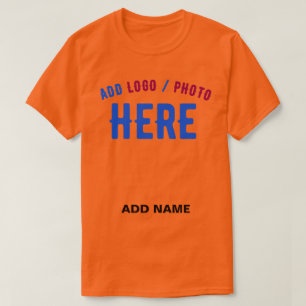 STYLISH MODERN CUSTOMIZABLE ATHLETIC ORANGE BRAND T-Shirt