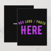STYLISH MODERN CUSTOMIZABLE BLACK VERIFIED BRANDED (Front/Back)