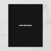 STYLISH MODERN CUSTOMIZABLE BLACK VERIFIED BRANDED (Back)