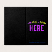 STYLISH MODERN CUSTOMIZABLE BLACK VERIFIED BRANDED (Outside Unfolded)