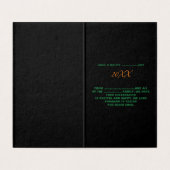 STYLISH MODERN CUSTOMIZABLE BLACK VERIFIED BRANDED (Inside Unfolded)