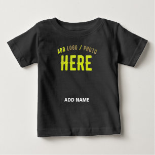STYLISH MODERN CUSTOMIZABLE BLACK VERIFIED BRANDED BABY T-Shirt
