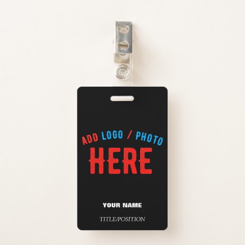 STYLISH MODERN CUSTOMIZABLE BLACK VERIFIED BRANDED BADGE