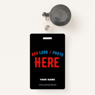 STYLISH MODERN CUSTOMIZABLE BLACK VERIFIED BRANDED BADGE