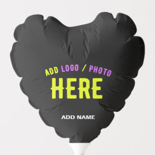STYLISH MODERN CUSTOMIZABLE BLACK VERIFIED BRANDED BALLOON