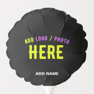 STYLISH MODERN CUSTOMIZABLE BLACK VERIFIED BRANDED BALLOON