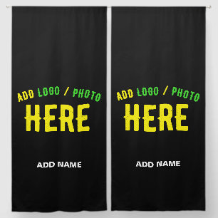 STYLISH MODERN CUSTOMIZABLE BLACK VERIFIED BRANDED BLACKOUT CURTAINS