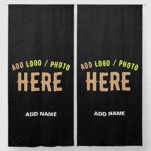 STYLISH MODERN CUSTOMIZABLE BLACK VERIFIED BRANDED BLACKOUT CURTAINS