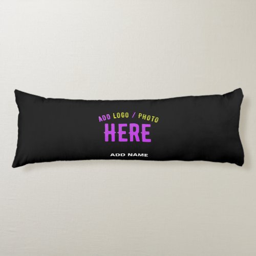 STYLISH MODERN CUSTOMIZABLE BLACK VERIFIED BRANDED BODY PILLOW