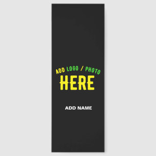 STYLISH MODERN CUSTOMIZABLE BLACK VERIFIED BRANDED BOOKMARKS
