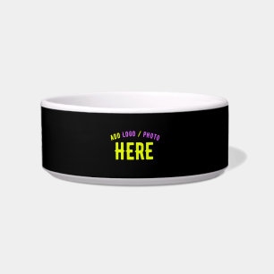 STYLISH MODERN CUSTOMIZABLE BLACK VERIFIED BRANDED BOWL