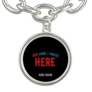 STYLISH MODERN CUSTOMIZABLE BLACK VERIFIED BRANDED BRACELET