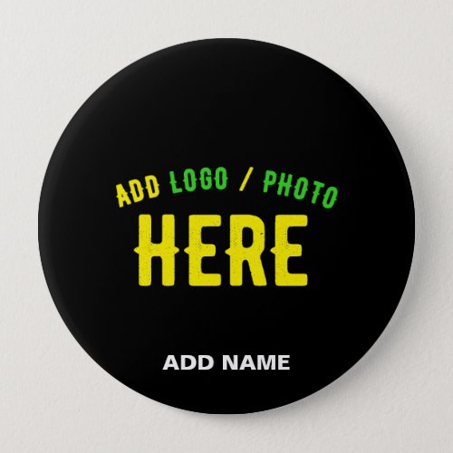 STYLISH MODERN CUSTOMIZABLE BLACK VERIFIED BRANDED BUTTON