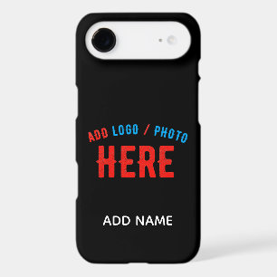STYLISH MODERN CUSTOMIZABLE BLACK VERIFIED BRANDED iPhone 17 AIR CASE